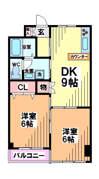 ストークマンション新藤 間取り