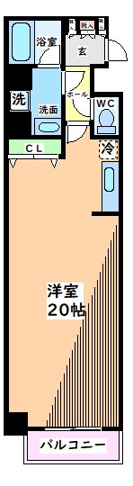 フローレンスAKISHIMA 間取り