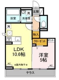 (仮)D-room東恋ヶ窪3丁目新築  間取り
