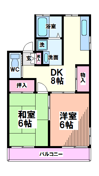 ヴィレッジ太田 間取り