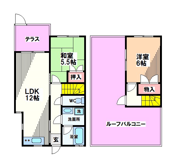 第３ゼルコバマンション  間取り