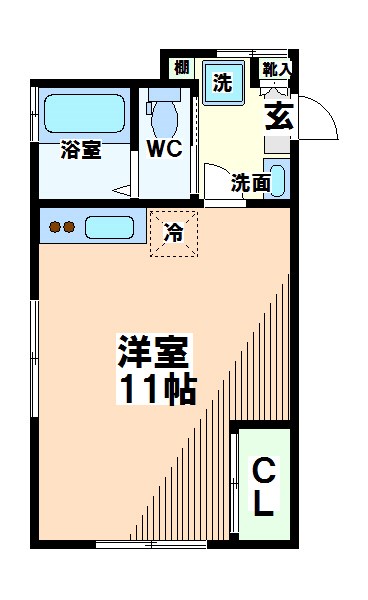 咸宜荘（カンギソウ） 間取り