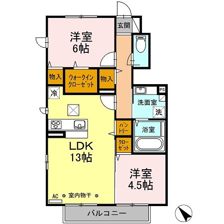 雅　壱番館 間取り