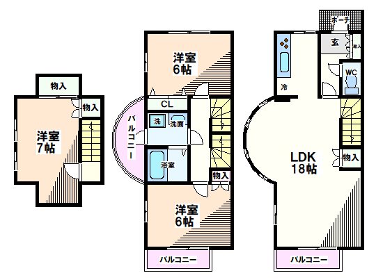 アベニーダ国立  間取り