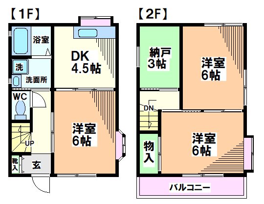 鈴木貸家 間取り