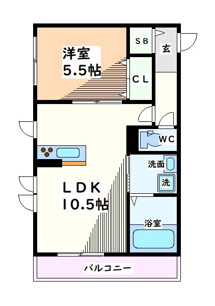 Gold lake立川（ゴールドレイク） 間取り