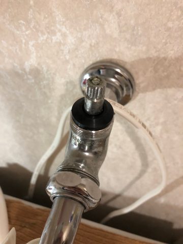 洗濯機の蛇口のパッキン交換作業！