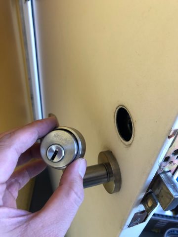 鍵交換作業♪