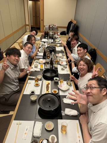 ☆全社員参加の慰労会！☆